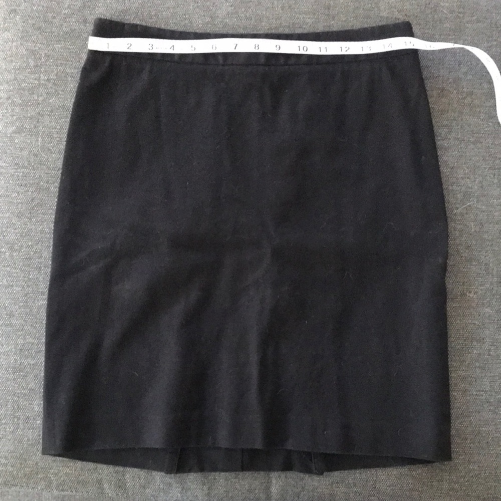 Black pencil skirt